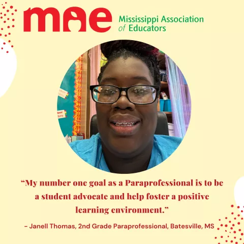 Image of Janell Thomas Paraprofessional